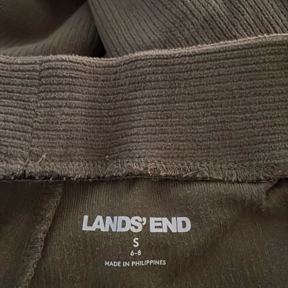 Lands’ End Bundle Pull On Corduroy Pants Leggings Small - Picture 6 of 8